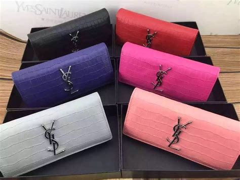 yves saint laurent wallets women's